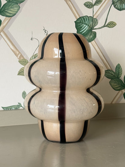 Striped Abstract Vase