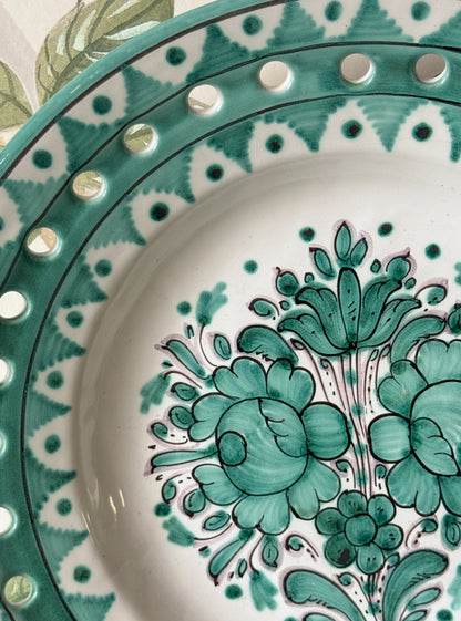 Vintage Signed Czech Plate