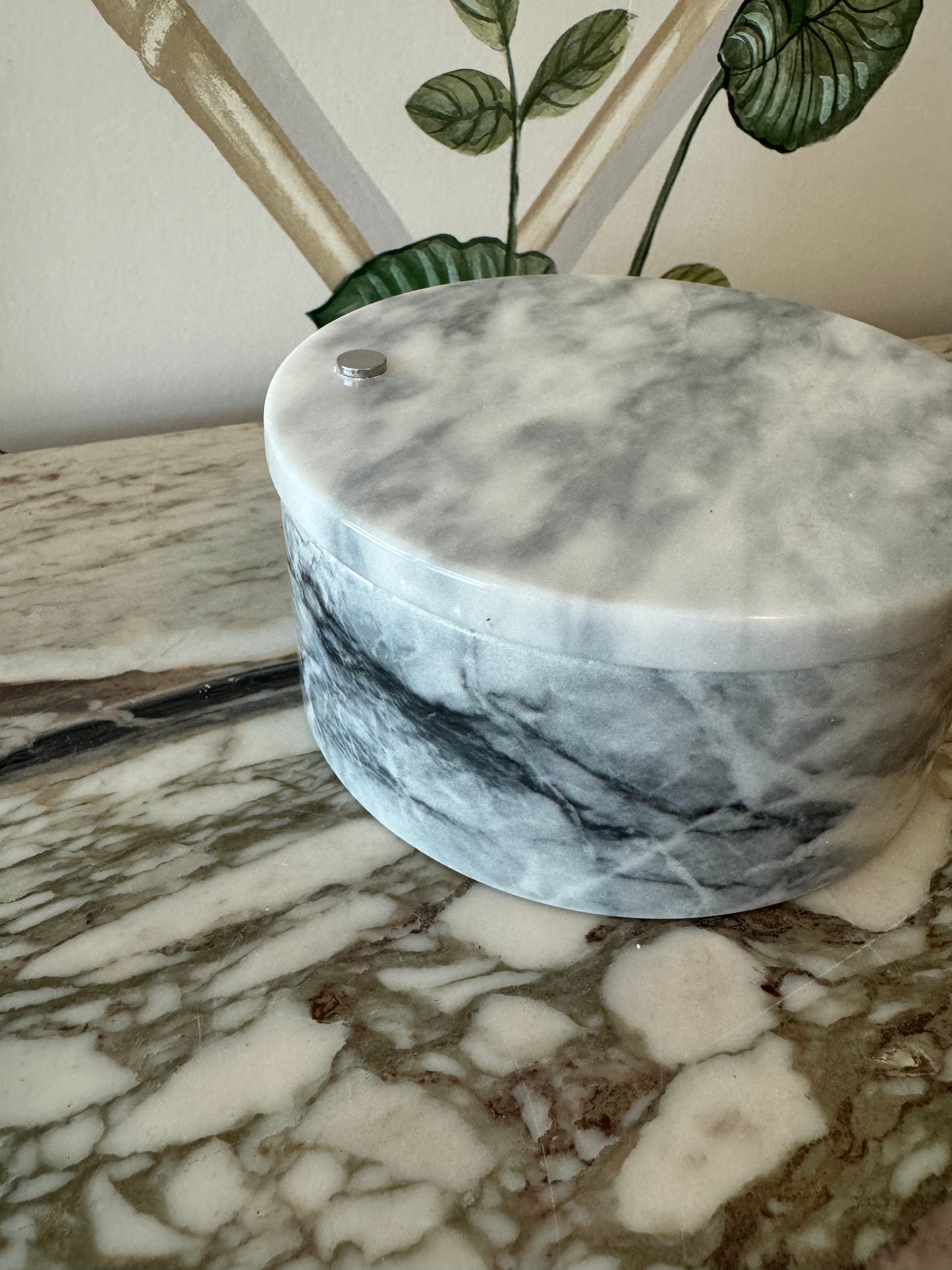 Marble Salt Box