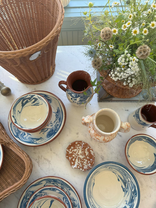 Marbre Blue Dinnerware Collection, Sharland England