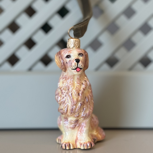 Golden Retriever, Hand Painted Collectible