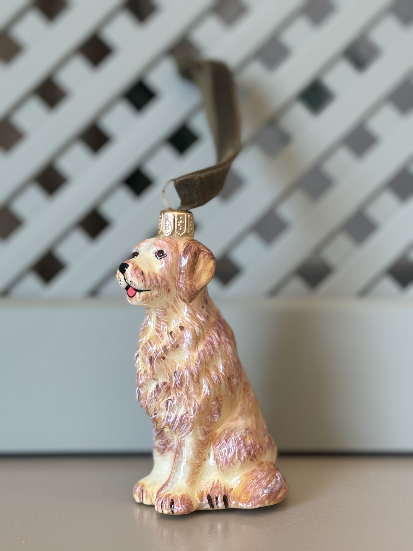 Golden Retriever, Hand Painted Collectible