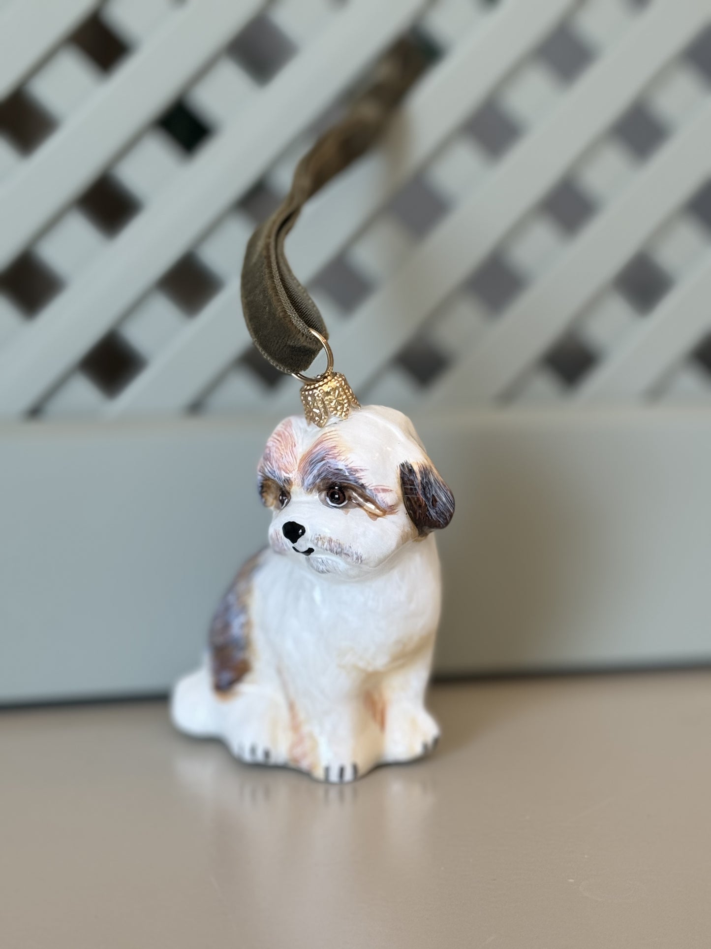 Small Dog, Hand Painted Collectible