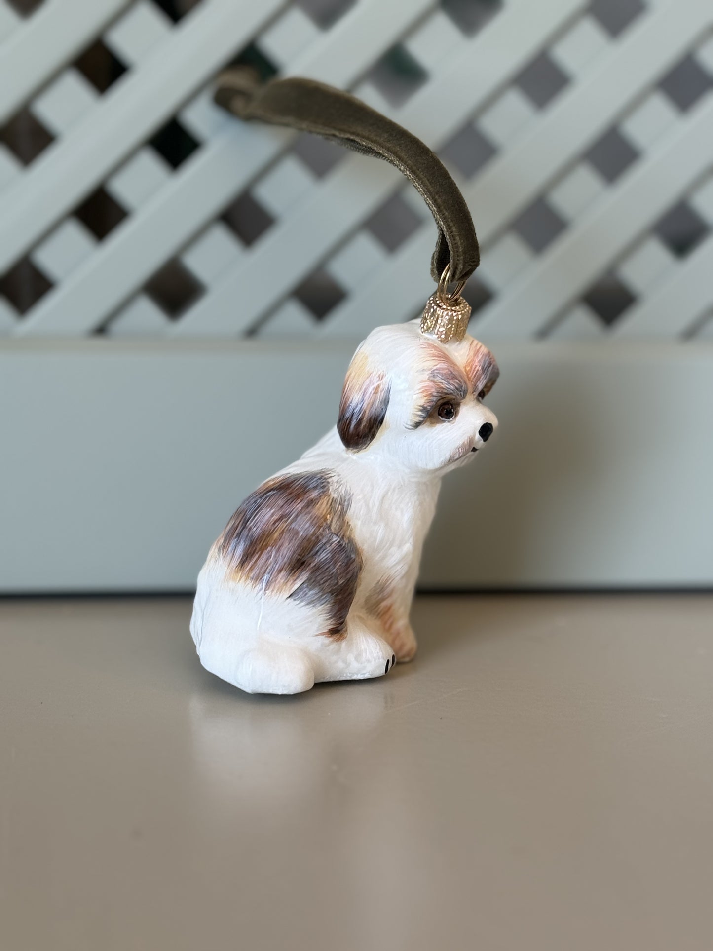 Small Dog, Hand Painted Collectible