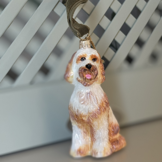 Goldendoodle, Hand Painted Collectible