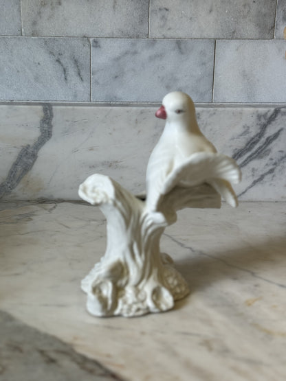 White Bird Vase