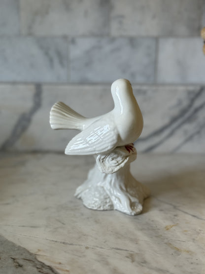 White Bird Vase