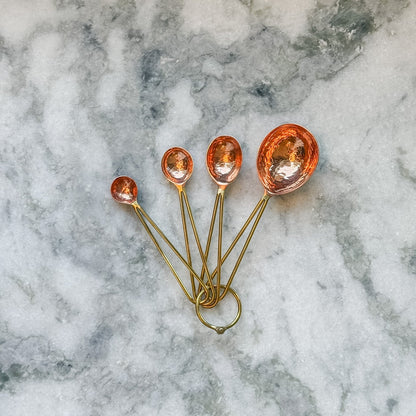 Copper Measuring Spoons