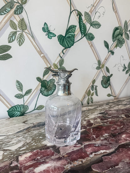 Crystal Longhorn Decanter