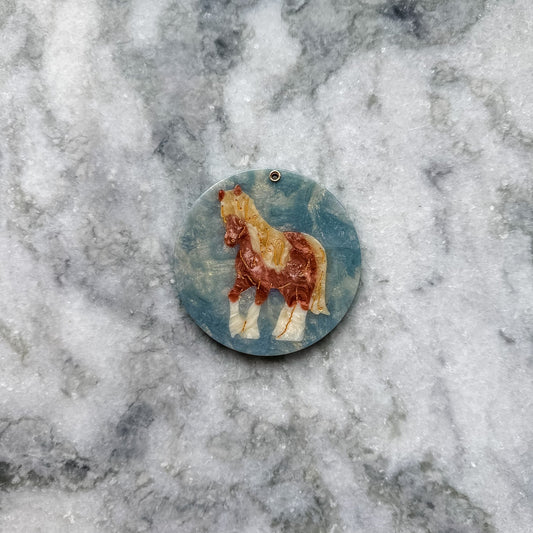 Resin Horse Compact - OAKSTREET SHOPPE