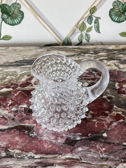 Mini Hobnail Pitcher