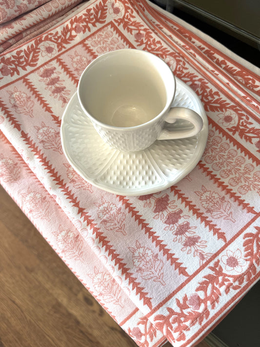 Avignon Pink Placemats, Set of 6