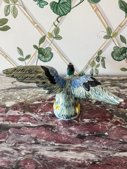 Signed Hand-painted Stengl Duck #3443