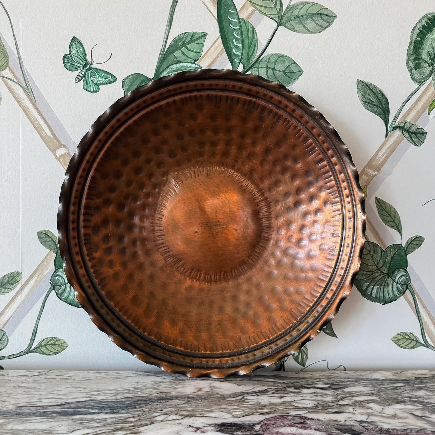 Copper Wall Hanging Platter