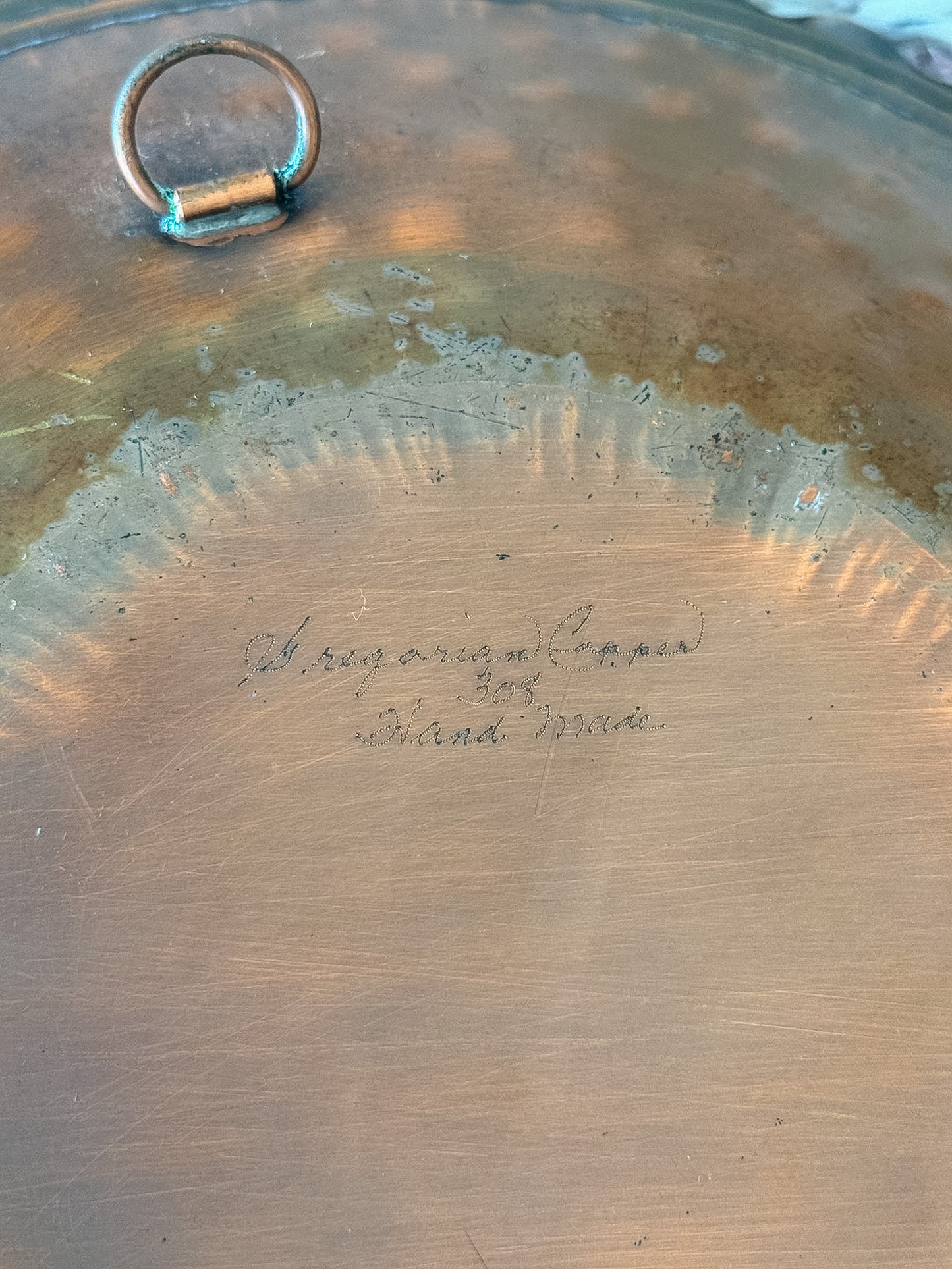 Copper Wall Hanging Platter