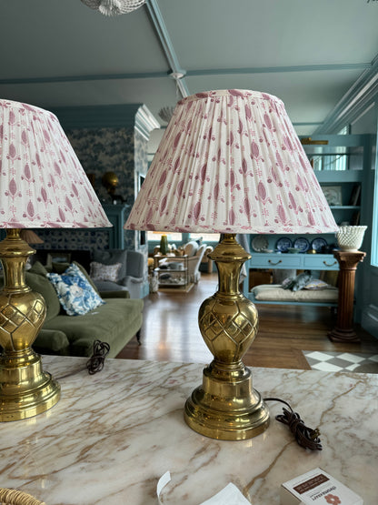 Heavy MCM Brass Lamp