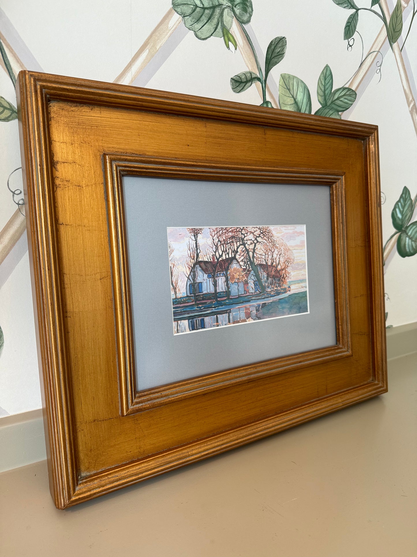 Lakeside Print in Custom Frame