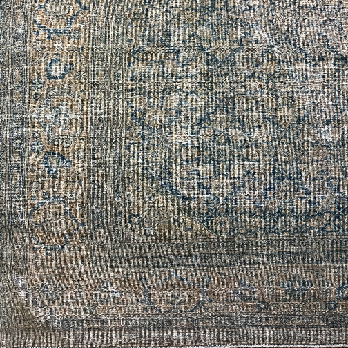 Vintage Persian Tabriz (10x13) Rug - 100 years old