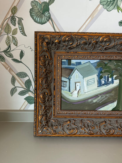 Corner House Original Painting