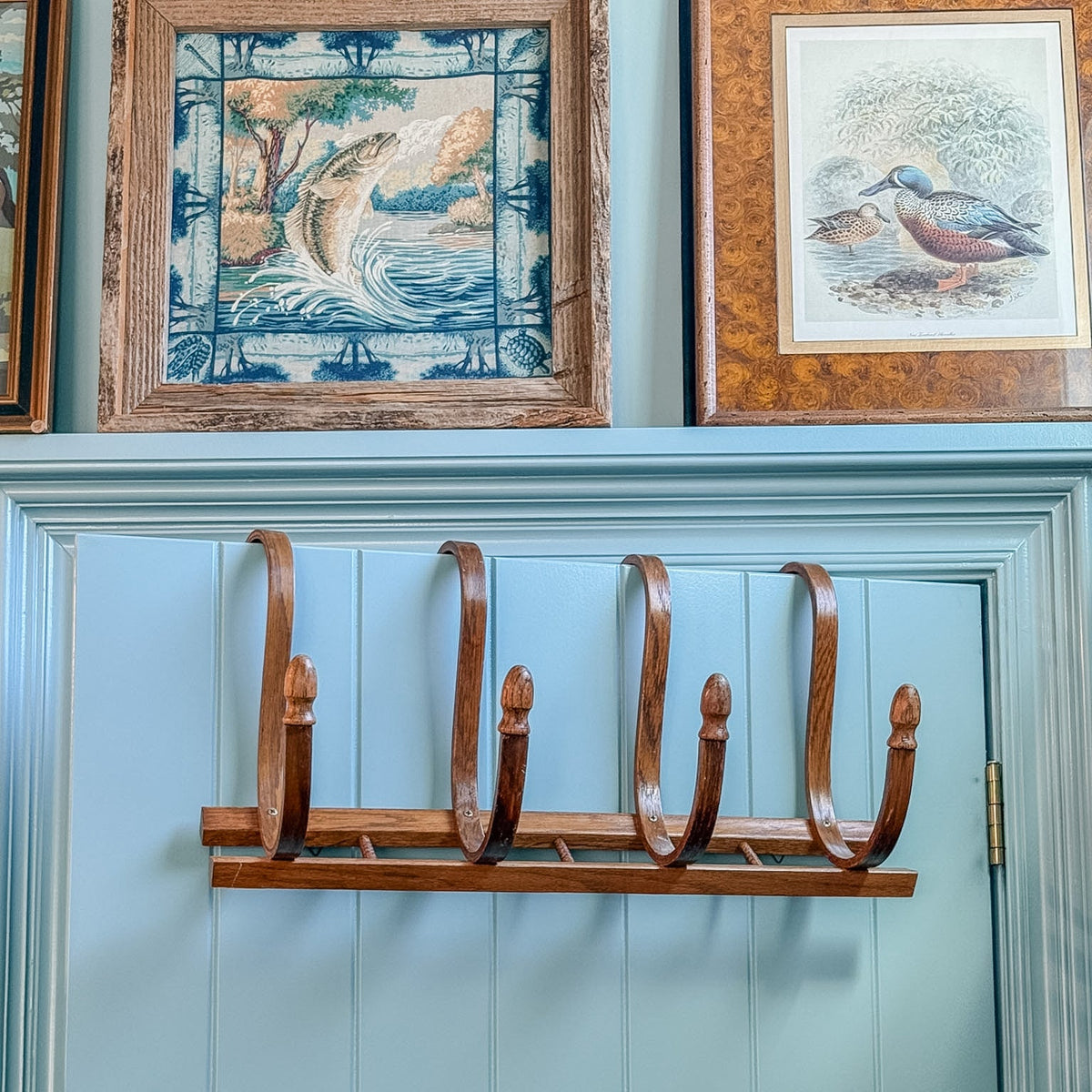 Oak Hat Rack