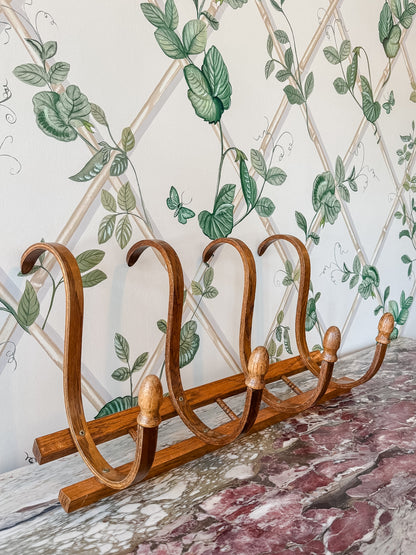 Oak Hat Rack