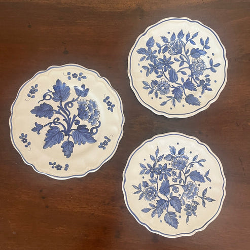 Deruta Maiolica Plates, Hand Painted