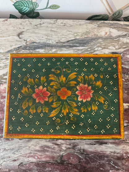 Green Painted Box