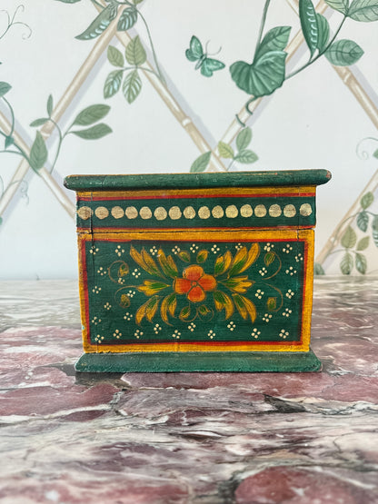 Green Painted Box
