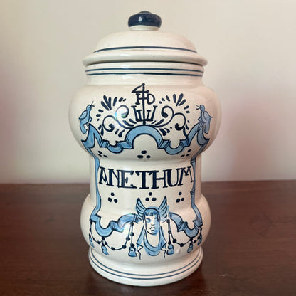 "Anethum" Dill Apothecary Jar