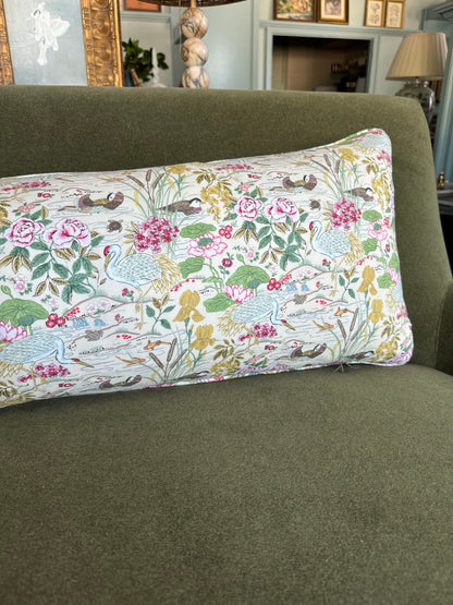 Chinoiserie Lumbar Pillow