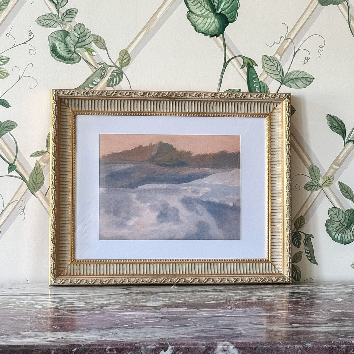 Landscape Study with Clouds, Print