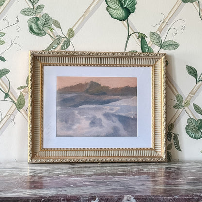 Landscape Study with Clouds, Print