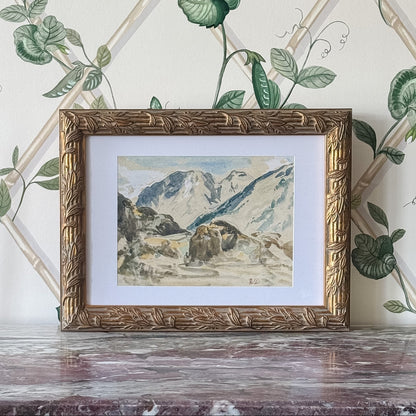Mountain Landscape, Framed Print