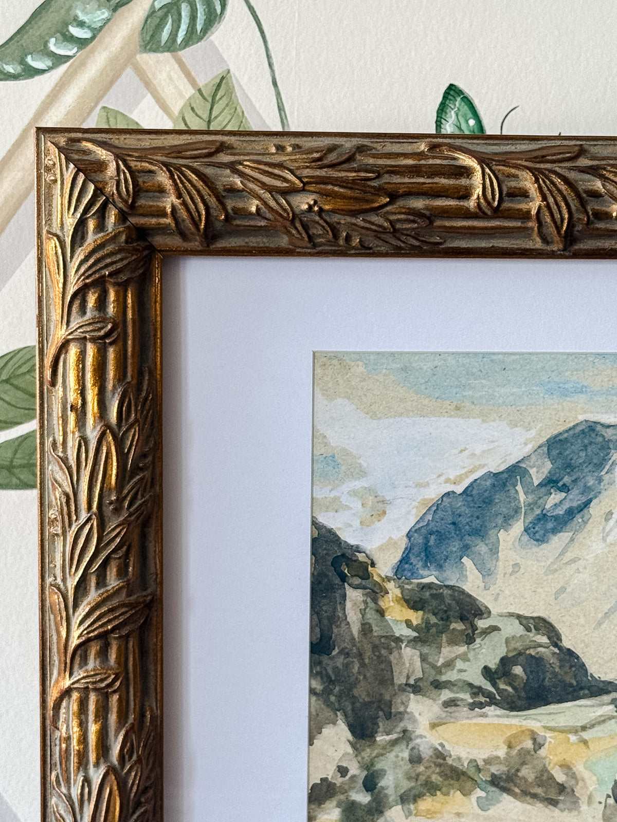 Mountain Landscape, Framed Print