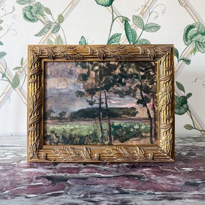 Field with Young Trees, Board Print