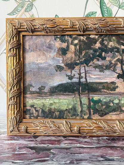 Field with Young Trees, Board Print