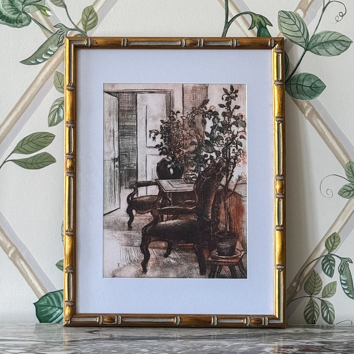 Interior Of Suviranta, Framed Print