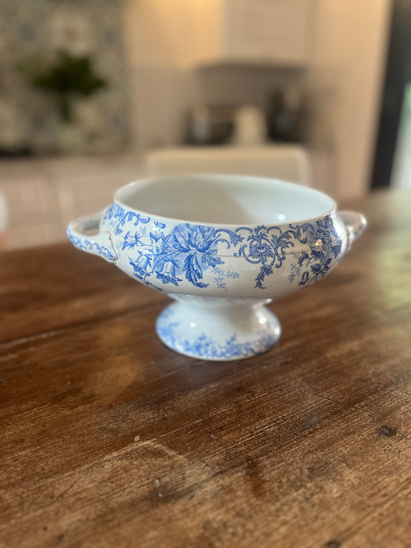 French Faience Soup Tureen Body