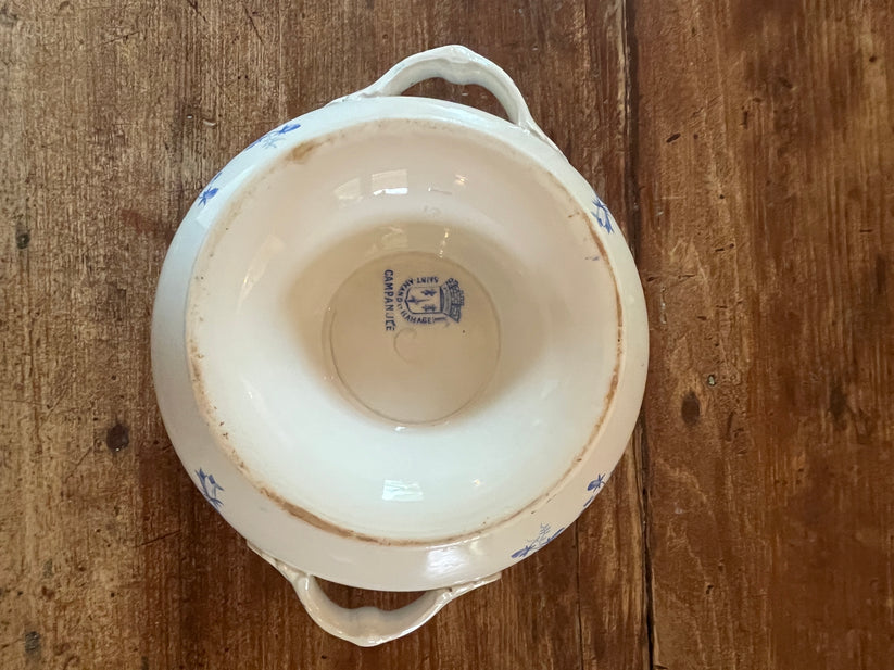 French Faience Soup Tureen Body