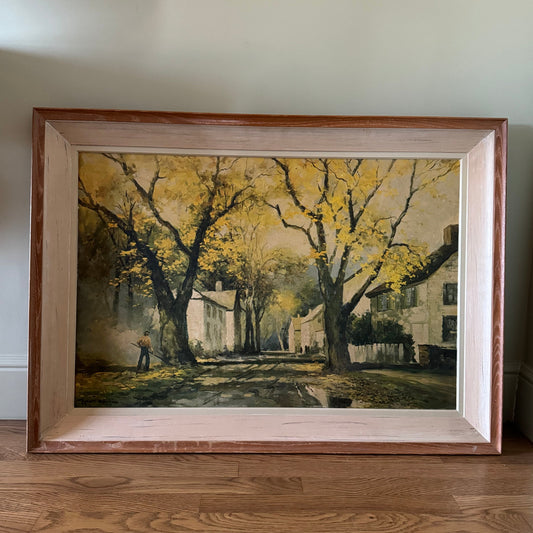 Yellow Tree Framed Print