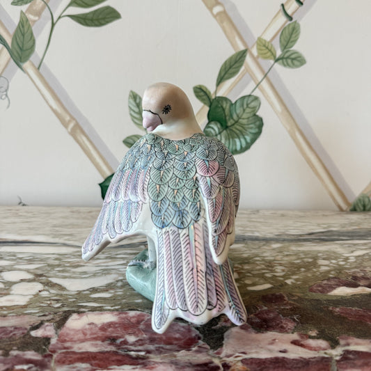 Painted Bird Sculpture