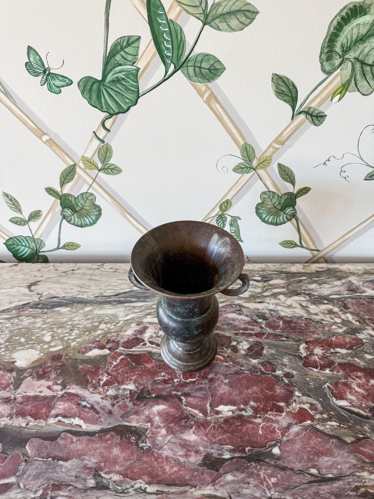 Brass Trophy Vase