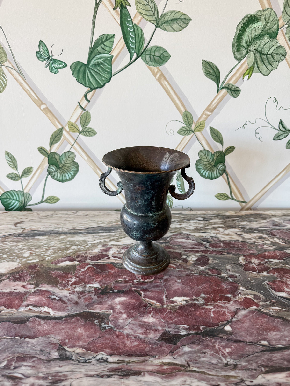 Brass Trophy Vase