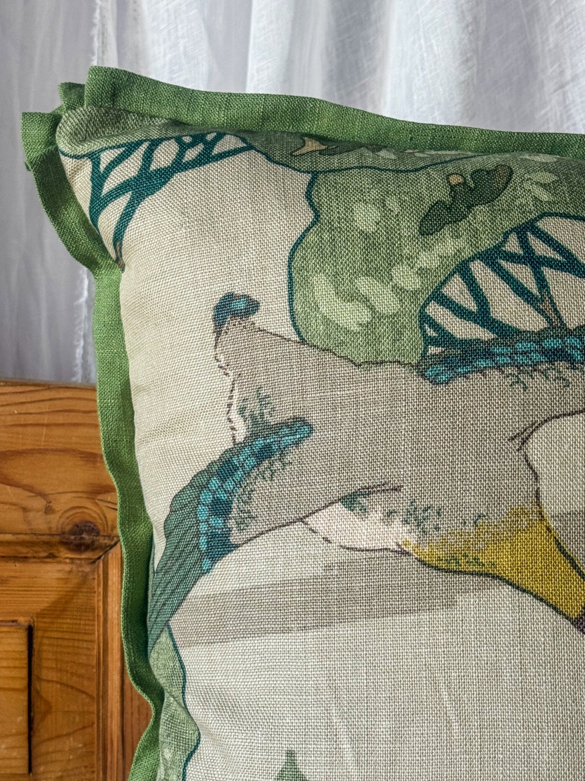 Grand Flying Ducks Pillow 24x24 - OAKSTREET SHOPPE