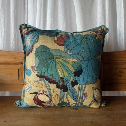 Baker Nympheus Straw Pillow 24x24 - OAKSTREET SHOPPE