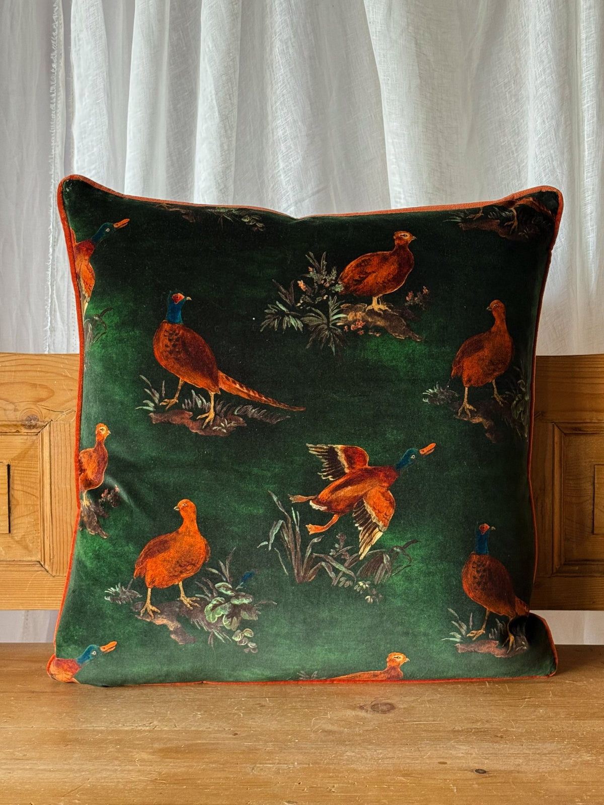 Game Show Emerald Pillow 22x22 - OAKSTREET SHOPPE