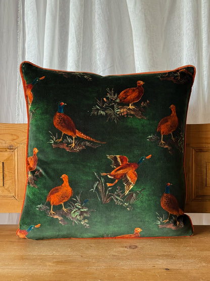 Game Show Emerald Pillow 22x22 - OAKSTREET SHOPPE