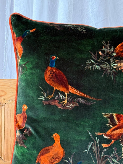 Game Show Emerald Pillow 22x22 - OAKSTREET SHOPPE