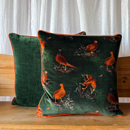 Game Show Emerald Pillow 22x22 - OAKSTREET SHOPPE