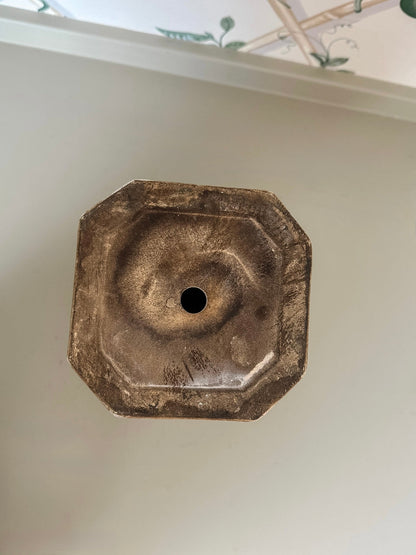 Ivory Crackle Vase - OAKSTREET SHOPPE